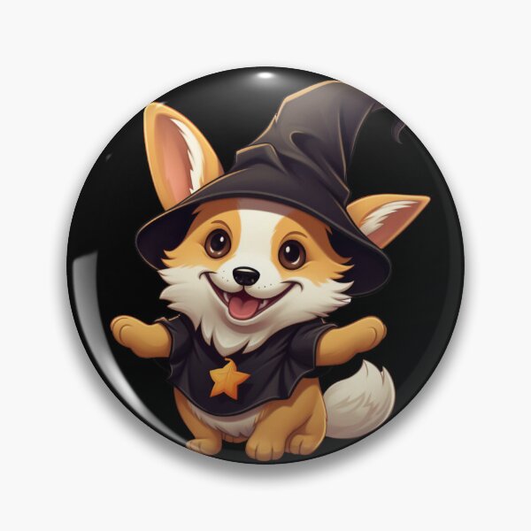 Item preview, Pumpkin Corgi Halloween Cute Corgi in Pumpkin Costume designed and sold by ArtFromBeyond.