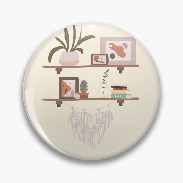Item preview, Wall shelf with decorations designed and sold by BookishSpace1.