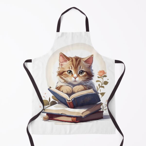 Item preview, Cat reading a book designed and sold by Laufer15.