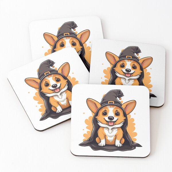 Item preview, Pumpkin Corgi Halloween Cute Corgi in Pumpkin Costume designed and sold by ArtFromBeyond.