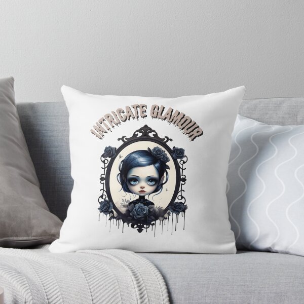 Item preview, Intricate glamour mystery gothic doll in mirror designed and sold by CleanDecor.