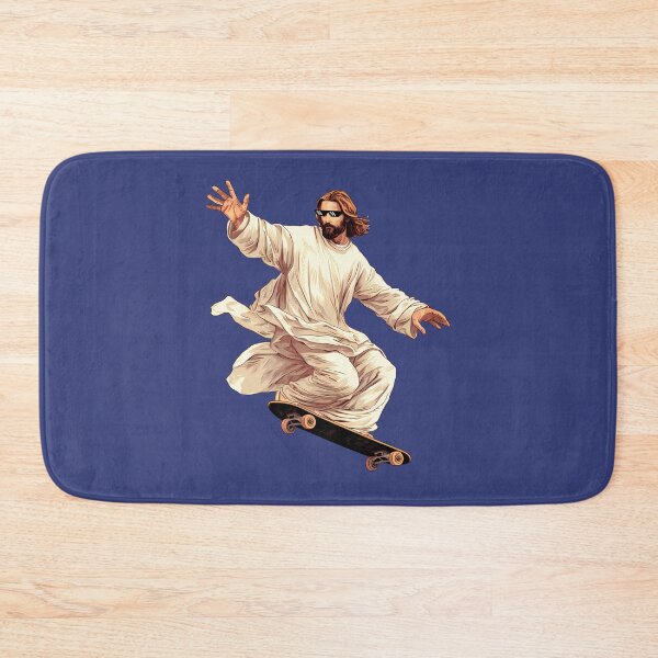 Item preview, Jesus Skate Shred with Thug Life glasses designed and sold by lunaticbear.