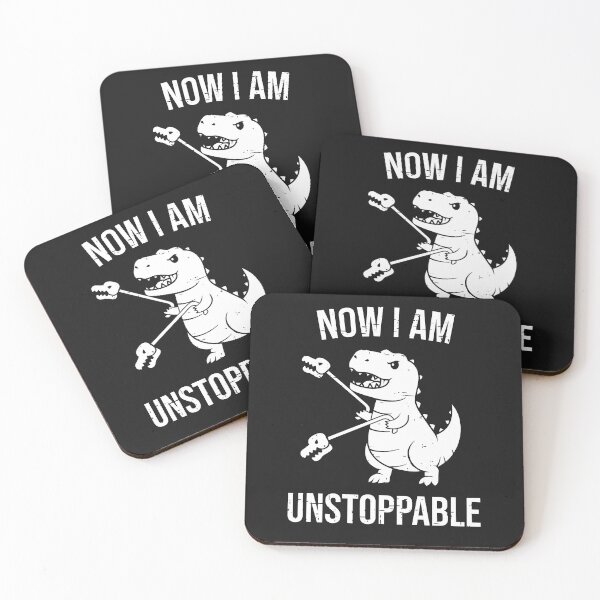 Item preview, Dinosaur is now unstoppable designed and sold by ChrisFeil.