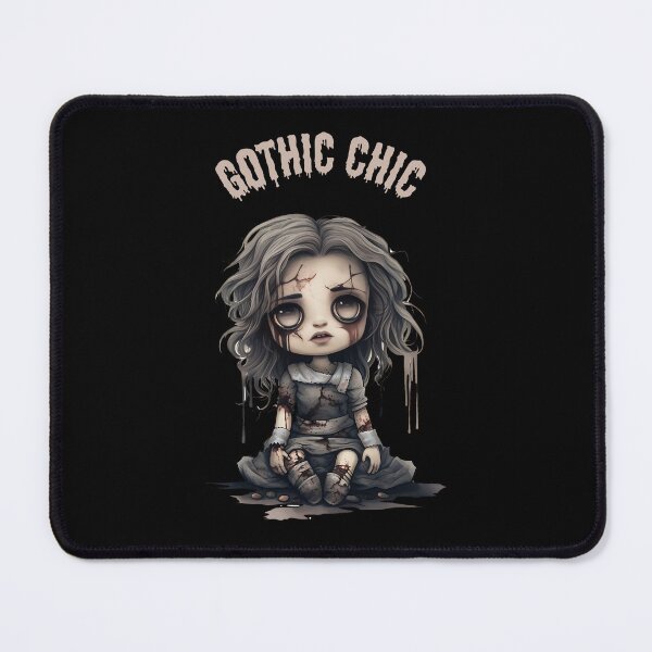 Item preview, Gothic chic mystery macabre doll designed and sold by CleanDecor.