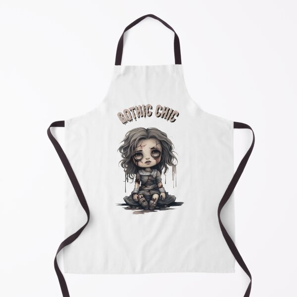 Item preview, Gothic chic mystery macabre doll designed and sold by CleanDecor.