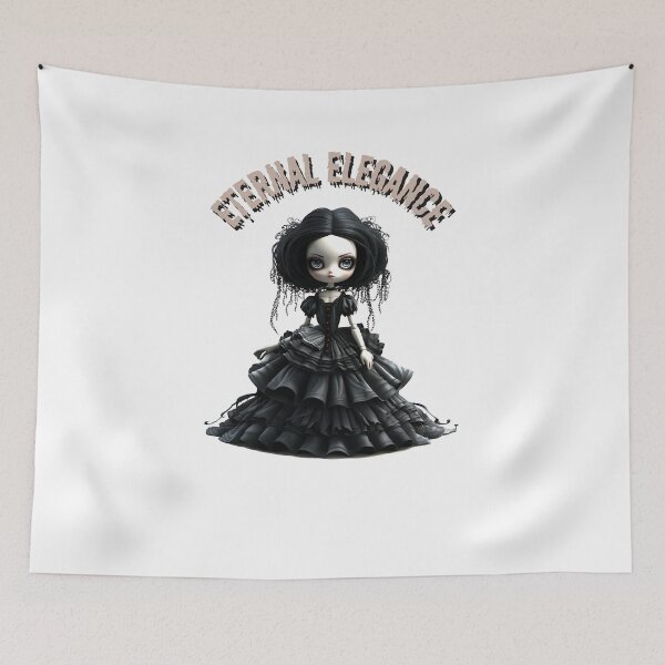 Item preview, Eternal elegancw mystery gothic doll designed and sold by CleanDecor.