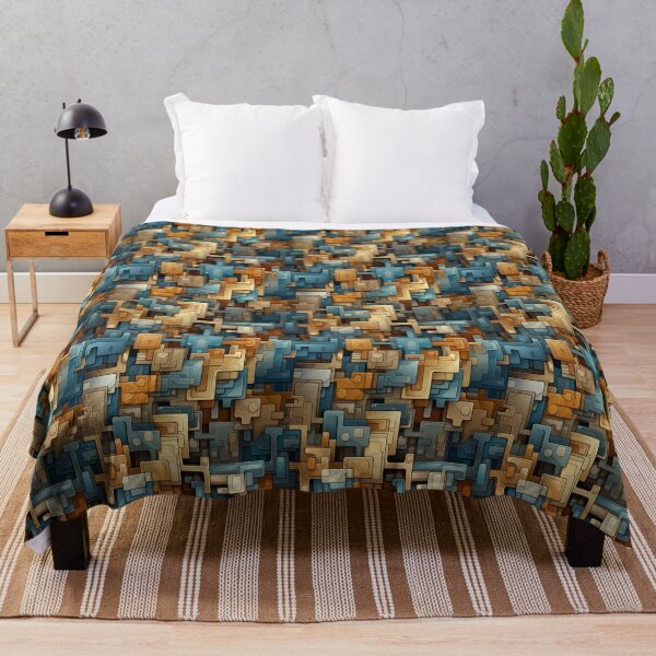 Item preview, Square pattern seamless art designed and sold by Piyakan.