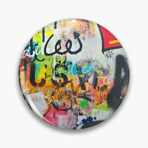 Item preview, JKalani Abstract Grunge Graffiti Love of Music Painting designed and sold by jkalani.