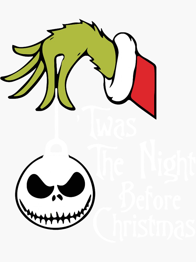 The Grinch - Grinch Xmas  Sticker for Sale by LudiePosada