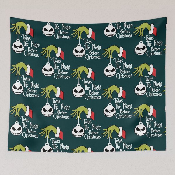 Item preview, Twas The Night Before Christmas Grinch designed and sold by MozelleBatz.