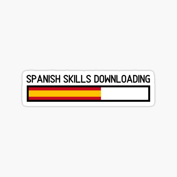 Aperçu de l'œuvre Téléchargement de compétences en langue espagnole créée et vendue par humnoo.