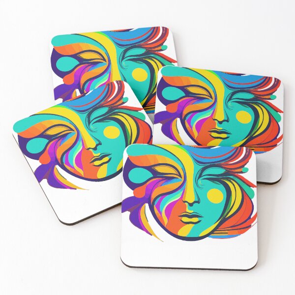 Item preview, Abstractionism of woman face  designed and sold by julianfoster6d.