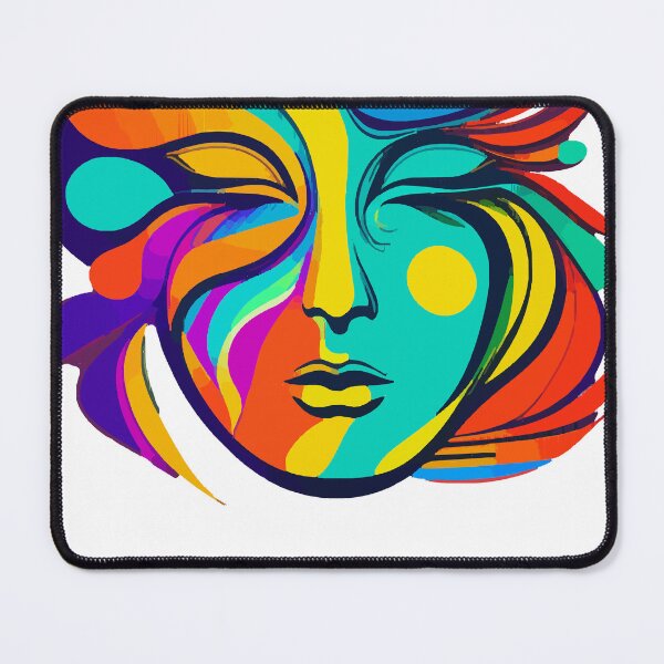 Item preview, Abstractionism of woman face  designed and sold by julianfoster6d.