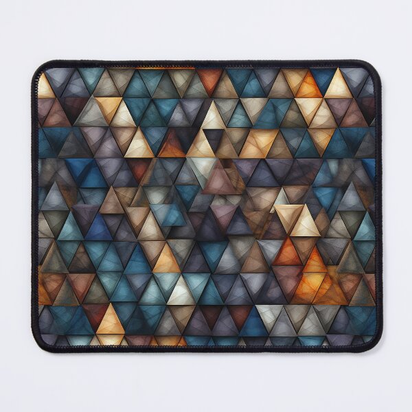 Item preview, Triangle pattern seamless art designed and sold by Piyakan.