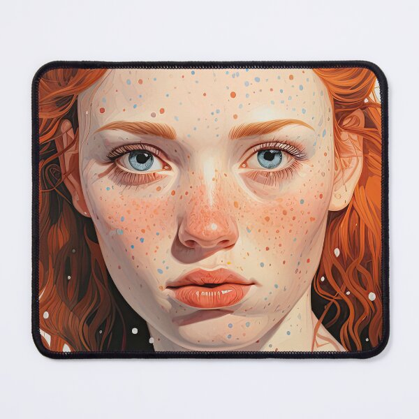 Item preview, Girl with wavy hair designed and sold by abmkf.