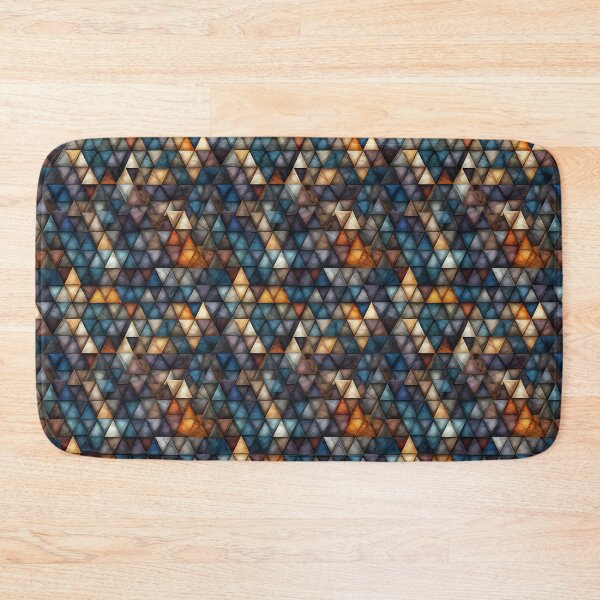 Item preview, Triangle pattern seamless art designed and sold by Piyakan.