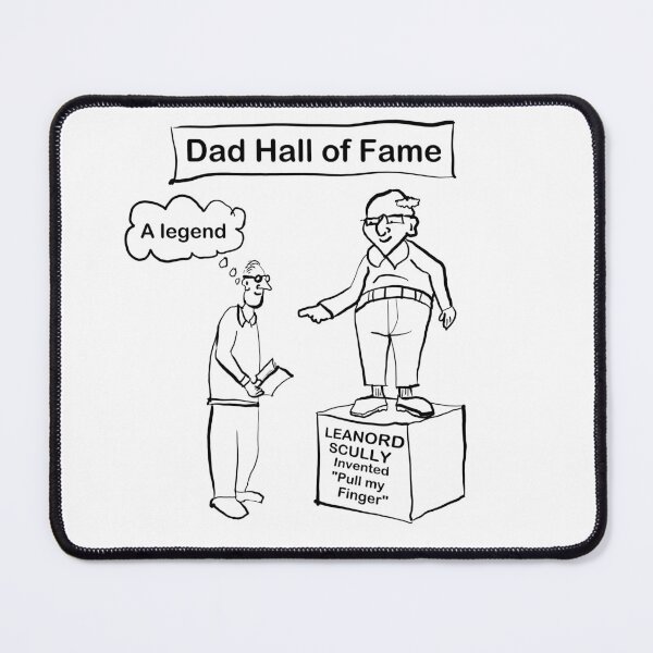 Item preview, Dad hall of fame light T-shirt designed and sold by RickPostCo.