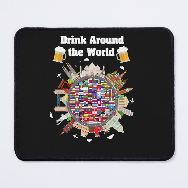 Item preview, Drink Beer around the World Tour designed and sold by ChrisFeil.