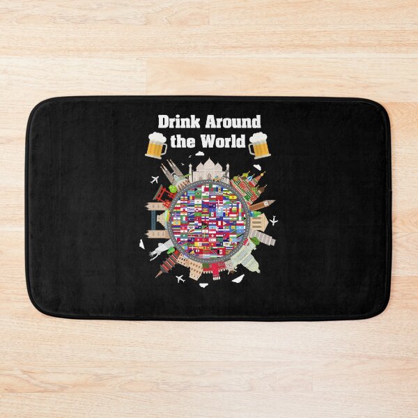 Item preview, Drink Beer around the World Tour designed and sold by ChrisFeil.