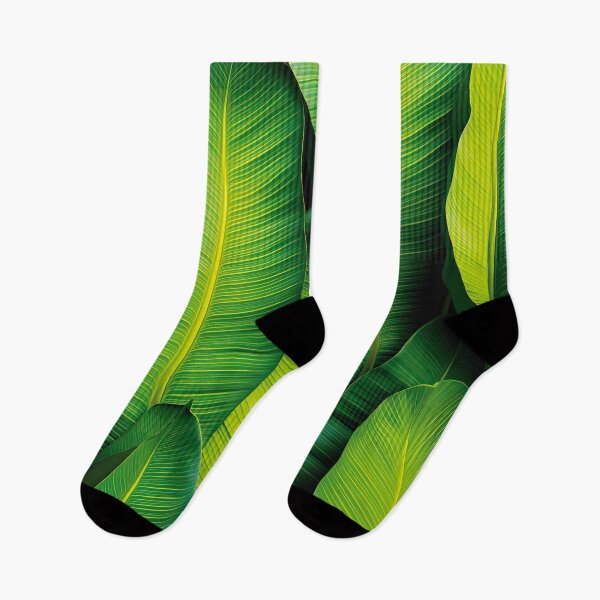 Aperçu de l'œuvre Illustration de la jungle avec des feuilles vertes - un motif végétal exotique créée et vendue par Flowtime.