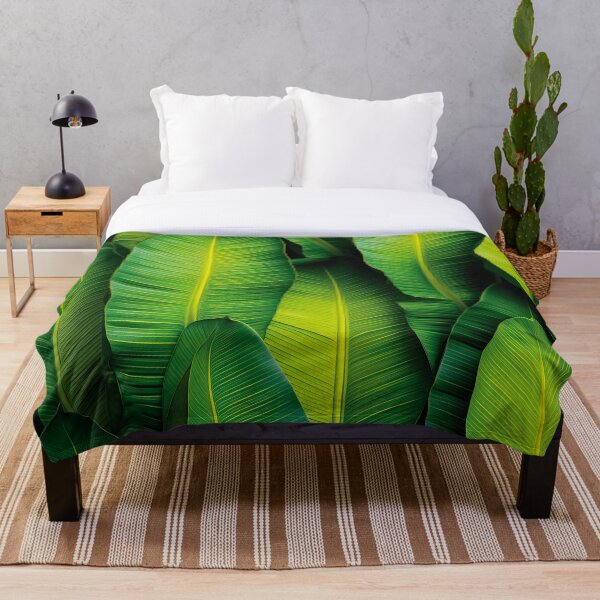 Item preview, Ilustración de la jungla con hojas verdes: un patrón de plantas exóticas designed and sold by Flowtime.