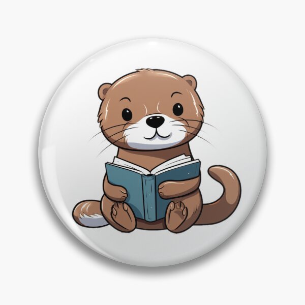 Item preview, Otter reading designed and sold by PawelNature.