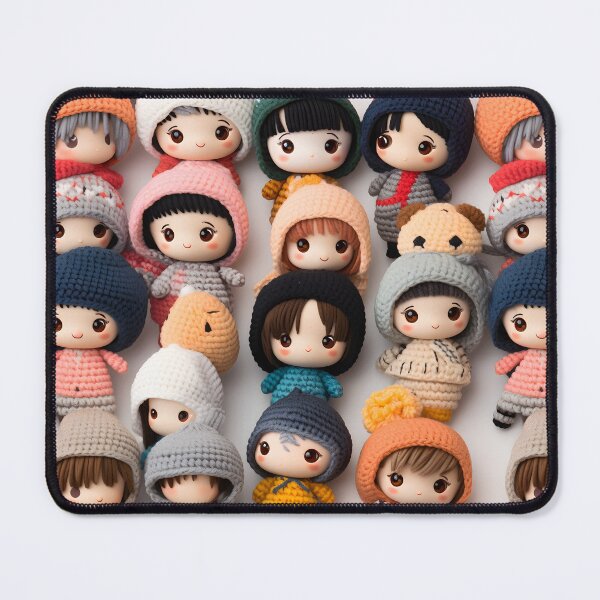 Item preview, Intricately Crocheted Collectible Exquisite Amigurumi Creations designed and sold by AlienSkinEyes.