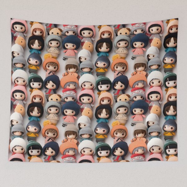 Item preview, Intricately Crocheted Collectible Exquisite Amigurumi Creations designed and sold by AlienSkinEyes.