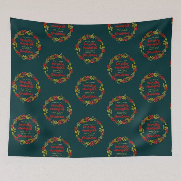Item preview, There_ll Be No Sad Faces on Christmas designed and sold by MozelleBatz.