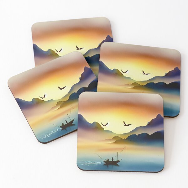 Item preview, Evening fishing designed and sold by SoChaDa.