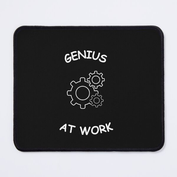 Item preview, Genius At Work designed and sold by CozyDots.