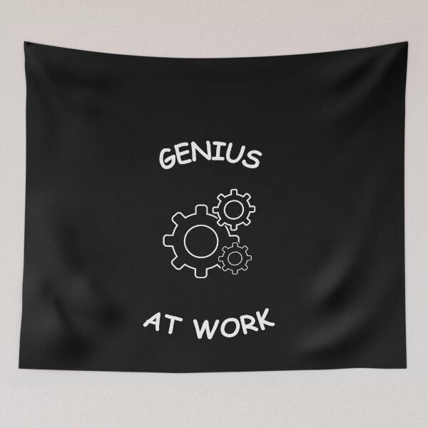 Item preview, Genius At Work designed and sold by CozyDots.