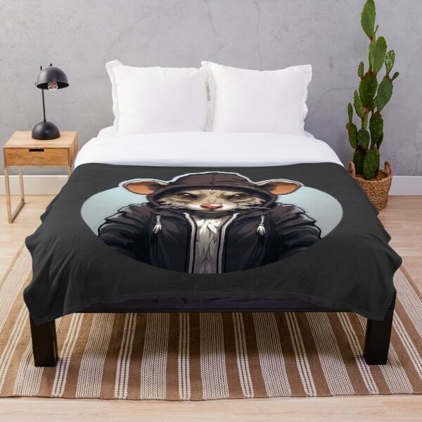 Item preview, Cool Rat con ropa informal designed and sold by Sidewayanimals.