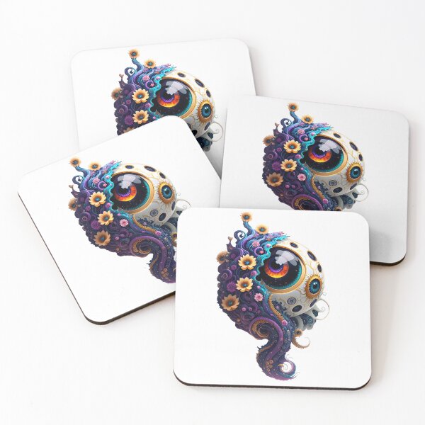 Item preview, Giant eye in flowers designed and sold by MadinaFatt.