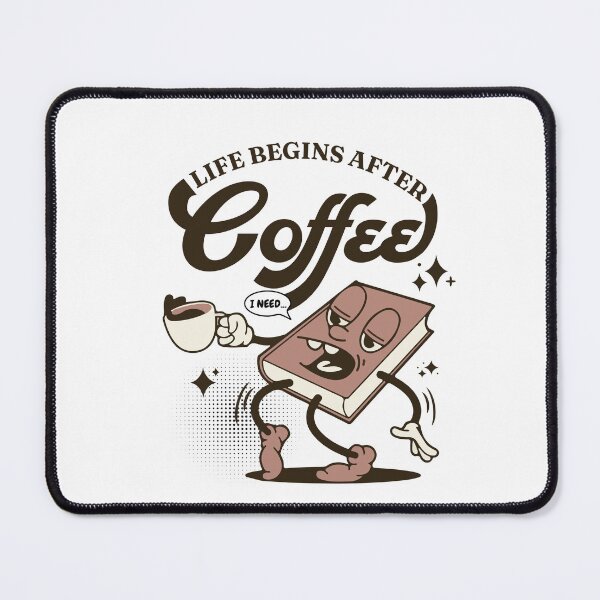 Item preview, Life Begins After Coffee perfect funny ironic coffee designed and sold by Tajinz.