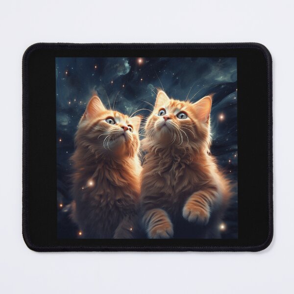 Item preview, Cats in space blue, cat in outer space, cats in space and other places, first cat in space,  designed and sold by Mateusz Majcherek.