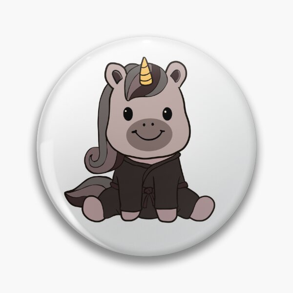 Item preview, Jiu Jitsu brown belt unicorn designed and sold by ArtistryByColls.