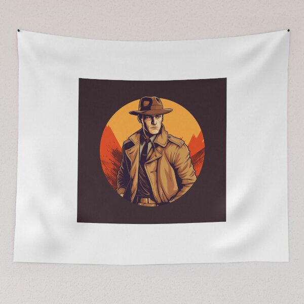 Item preview, The Detective in Retro, Classic Style designed and sold by redstar19.