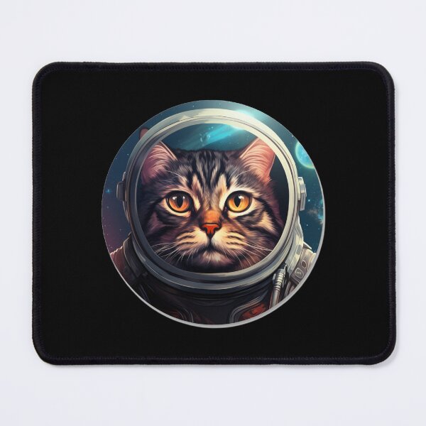 Item preview, Cats in space blue, cat in outer space, cats in space and other places, first cat in space, designed and sold by Mateusz Majcherek.