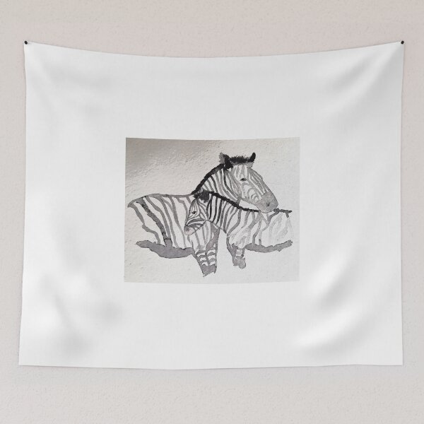 Item preview, Mother and Baby Zebra designed and sold by Kiruthikaarts.