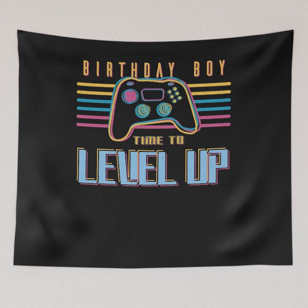 Item preview, Birthday Boy - Time to level up designed and sold by ChrisFeil.