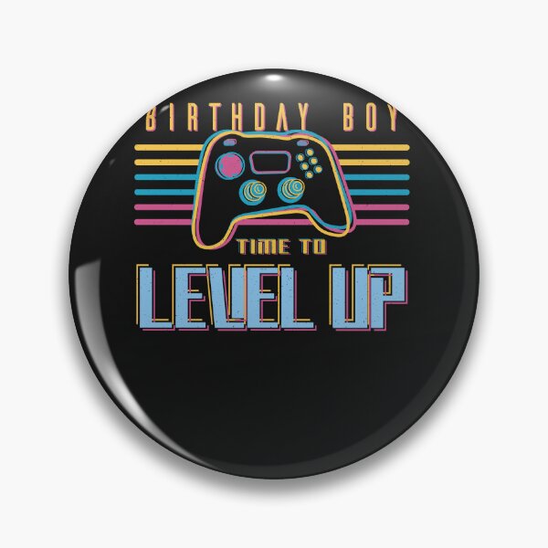 Item preview, Birthday Boy - Time to level up designed and sold by ChrisFeil.
