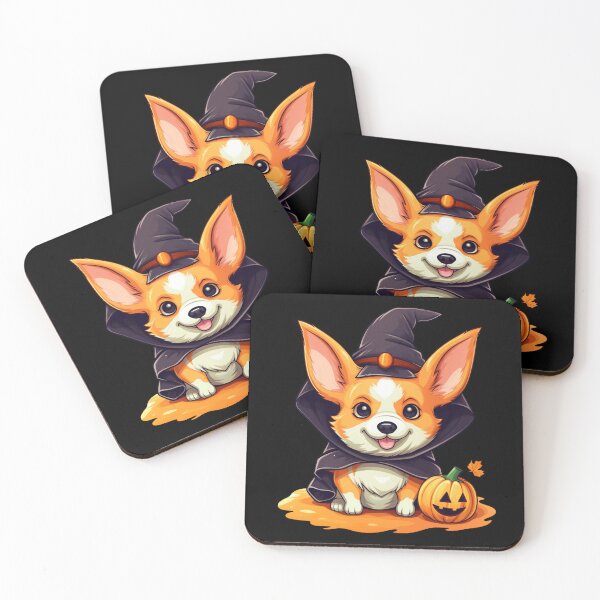 Item preview, Pumpkin Corgi Halloween Cute Corgi in Pumpkin Costume designed and sold by ArtFromBeyond.