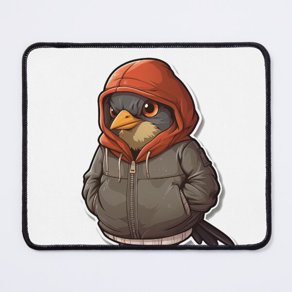 Item preview, Cool Robin in casual clothing designed and sold by Sidewayanimals.