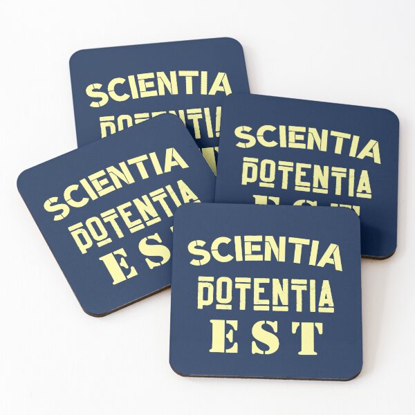 Item preview, Latin aphorism: Scientia Potentia  Est (Knowledge is power) designed and sold by artbleed.