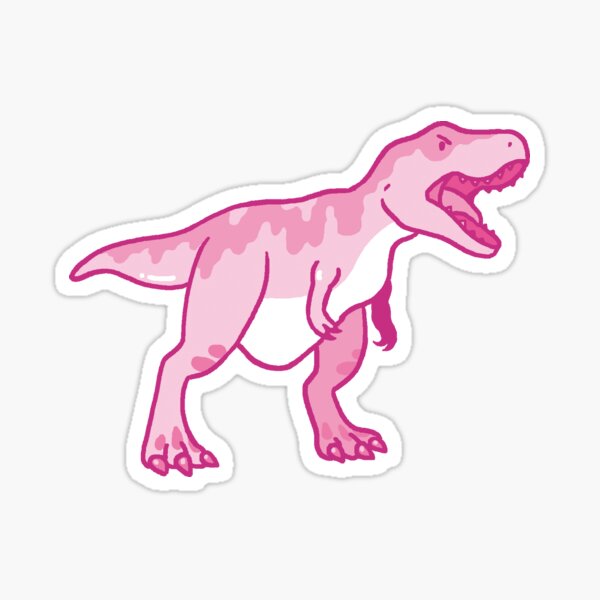Item preview, Roaring Pink T-Rex designed and sold by evekajander.