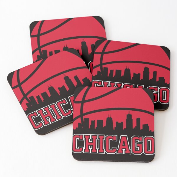 Item preview, Retro Bulls Basketball Chicago City Skyline designed and sold by MADISMAXW.