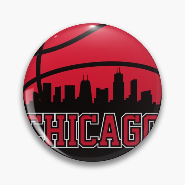 Item preview, Retro Bulls Basketball Chicago City Skyline designed and sold by MADISMAXW.