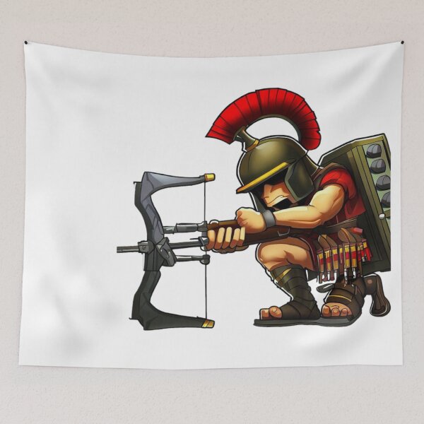 Item preview, Roman Soldier With Crossbow Cartoon designed and sold by OB Print.