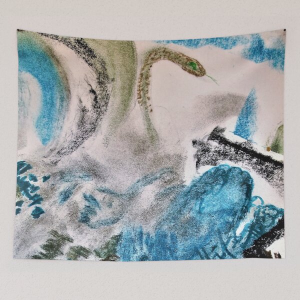 Item preview, Snake in a Abstrack World designed and sold by Scott and Mary Schneider art_photography.